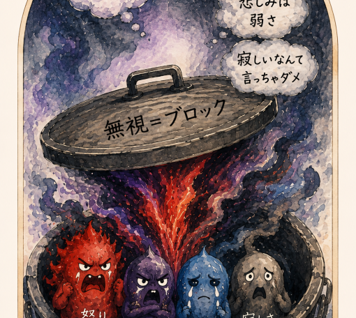 「悪い感情」に蓋をしてきた私へ。抑え込んできた気持ちを認めたら楽になった話